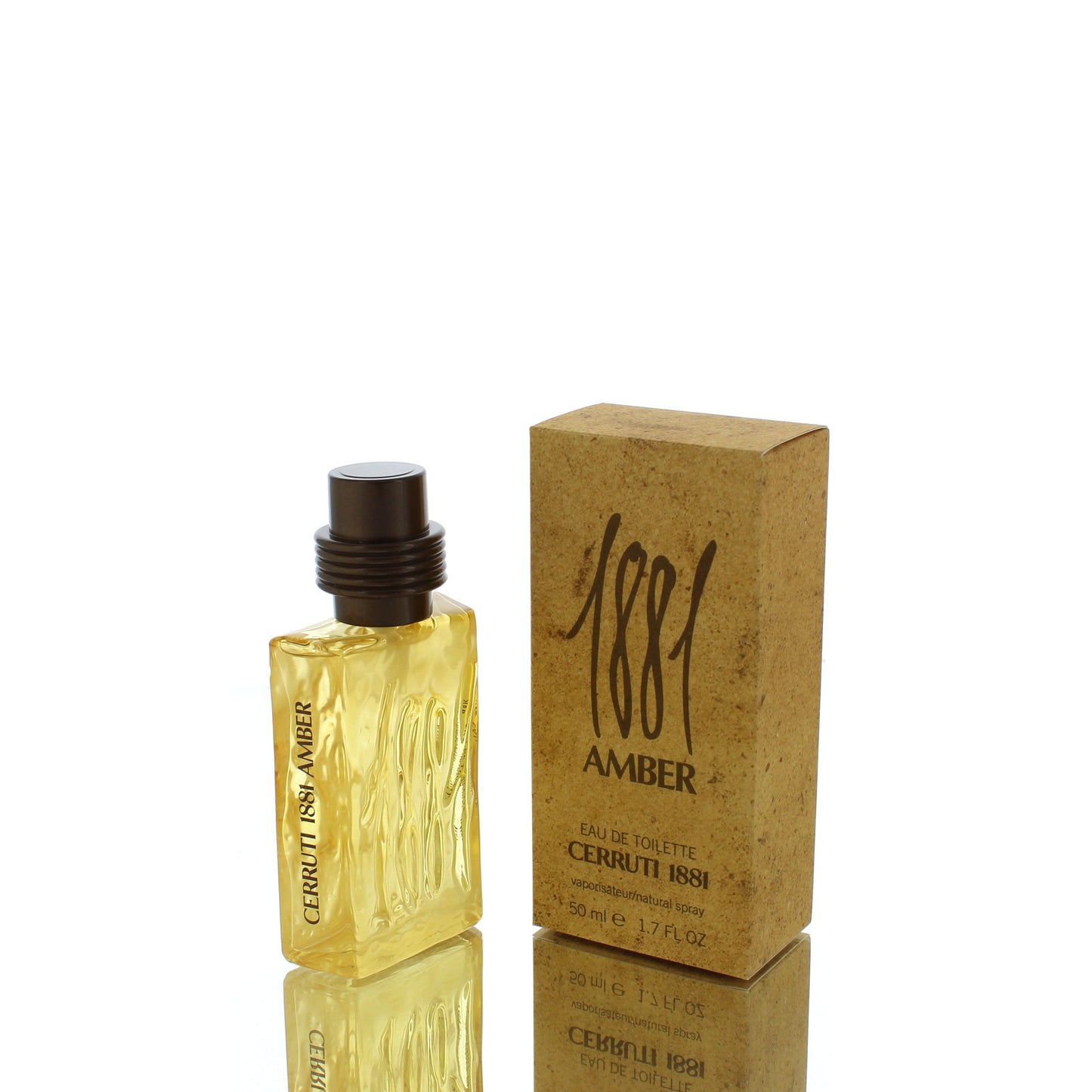 1881 Amber by Nino Cerruti (Vintage) For Man Eau De Toilette Perfume Boxed