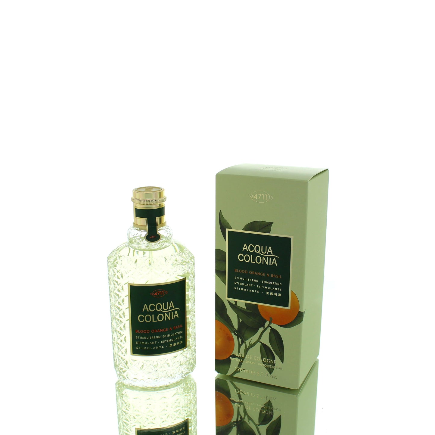 4711 Aqua Colonia Blood Orange and Basil For Man/Woman