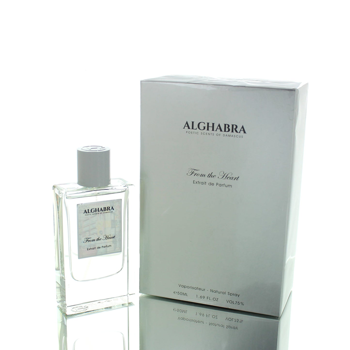 Alghabra Poetic Scents of Damascus From the Heart For Man/Woman Extrait de Parfum Perfume Boxed