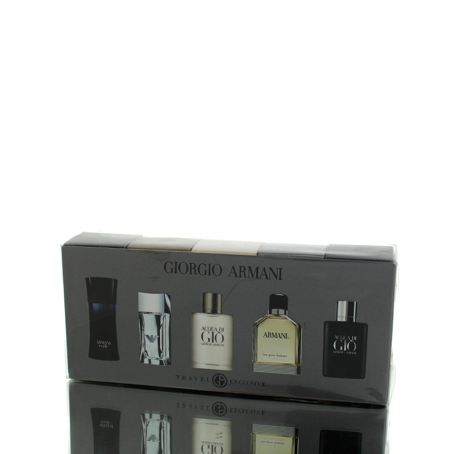 Giorgio Armani Miniature Set (Code, Diamonds, Gio, Eau, Profumo) For Man