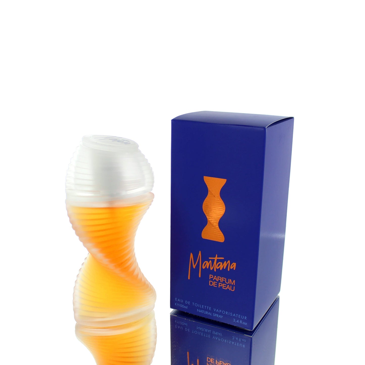 Montana Parfum Peau (Azul) (Botella giratoria) para mujer