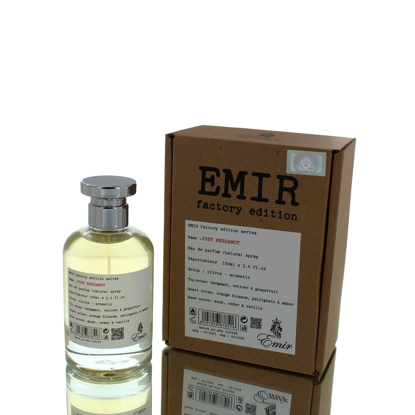 Paris Corner Emir Just Bergamot For Man/Woman