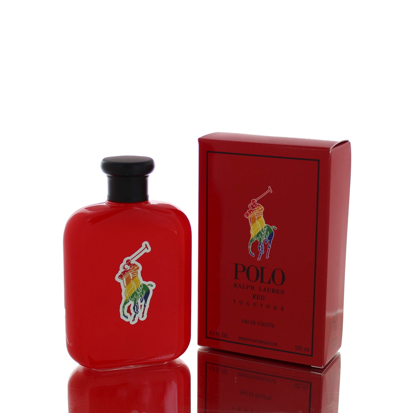Ralph Lauren Polo Red (Together Pride Edition) For Man Eau De Toilette Perfume Boxed