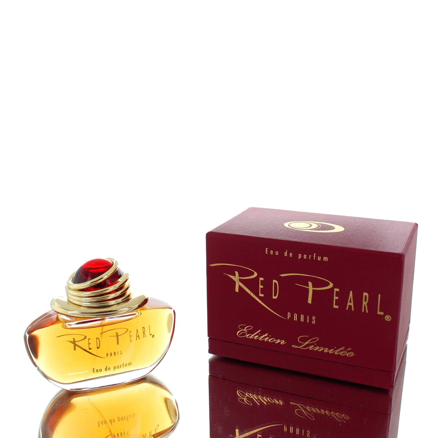 Perla roja para mujer