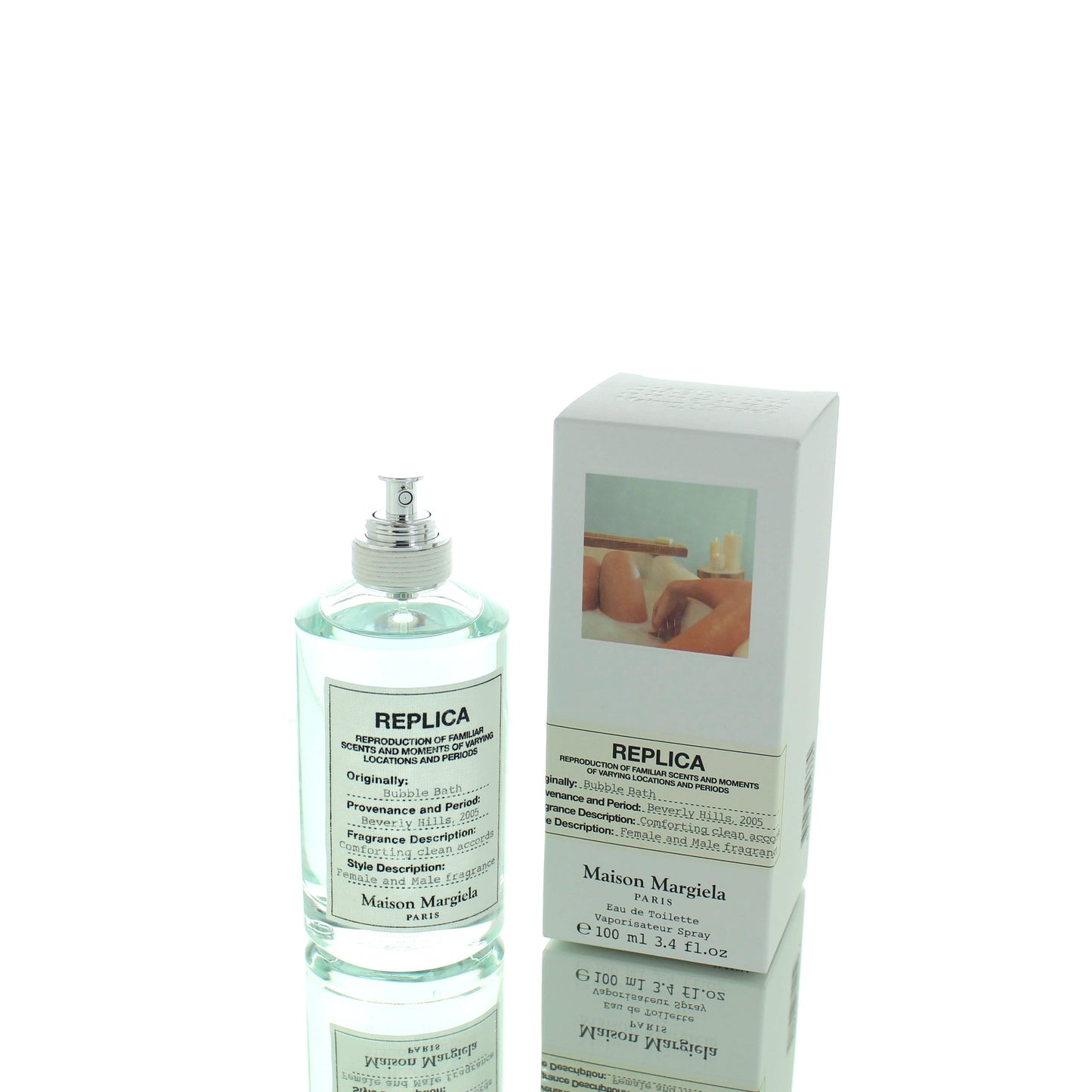 Réplica de baño de burbujas Maison Martin Margiela para hombre/mujer