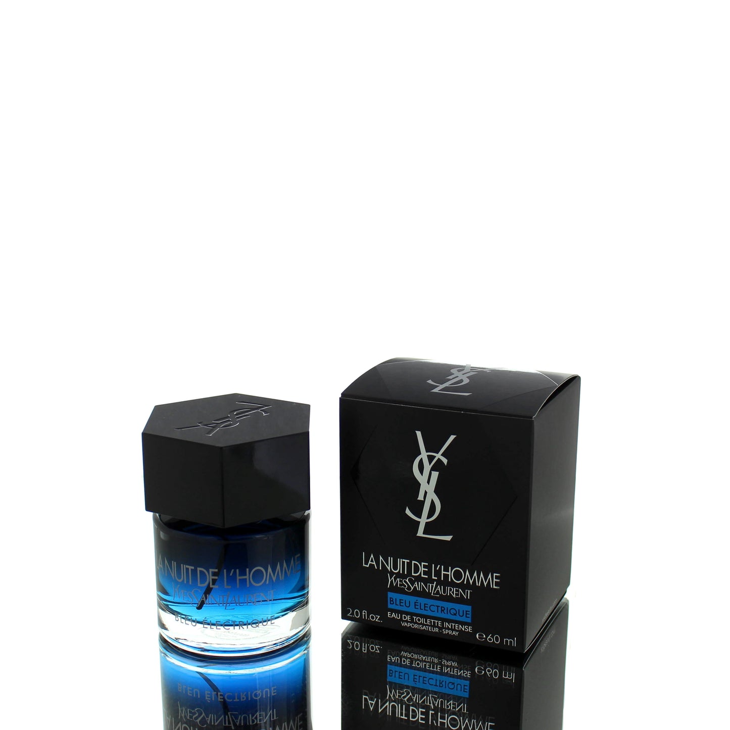 Yvessaintlaurent La Nuit de L'homme Bleu Electrique Edition For Man Eau De Toilette Perfume Boxed
