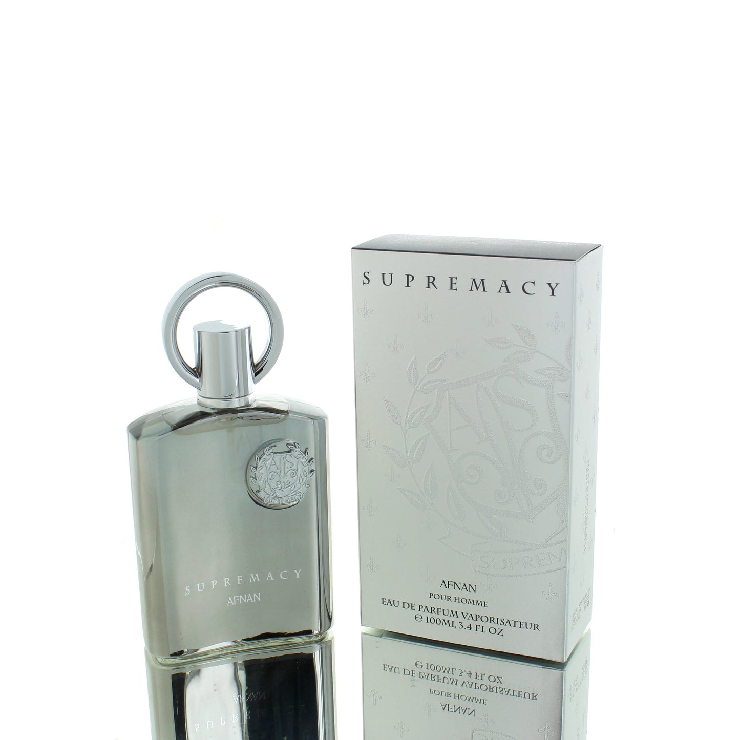 Afnan Supremacy Silver For Man Eau De Parfum Perfume Boxed