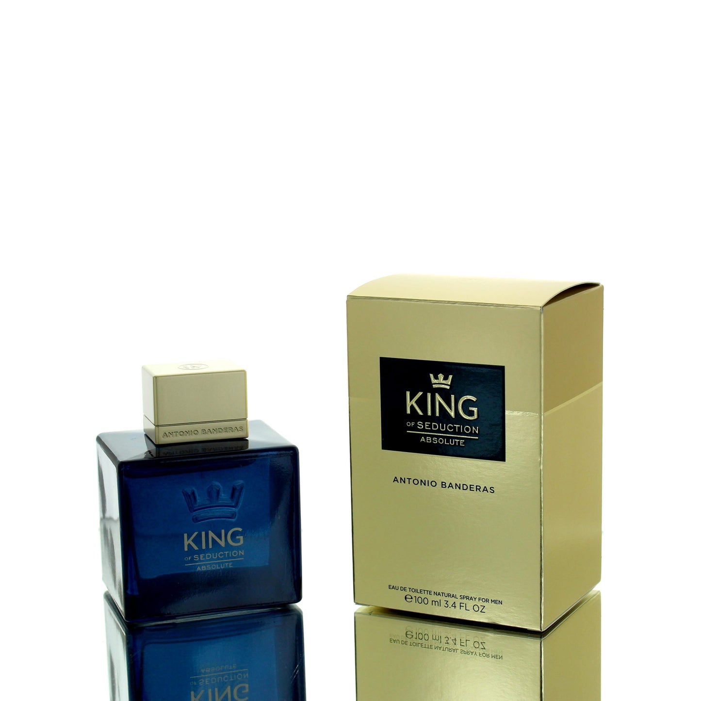 Antonio Banderas King of Seduction Absolute For Man Eau De Toilette Perfume Boxed