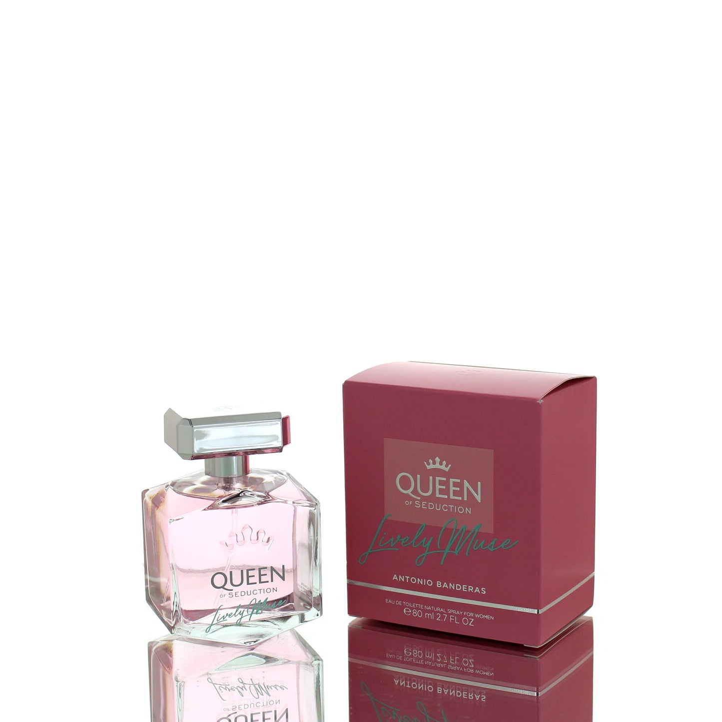 Antonio Banderas Queen Of Seduction Lively Muse For Woman Eau De Toilette Perfume Tester