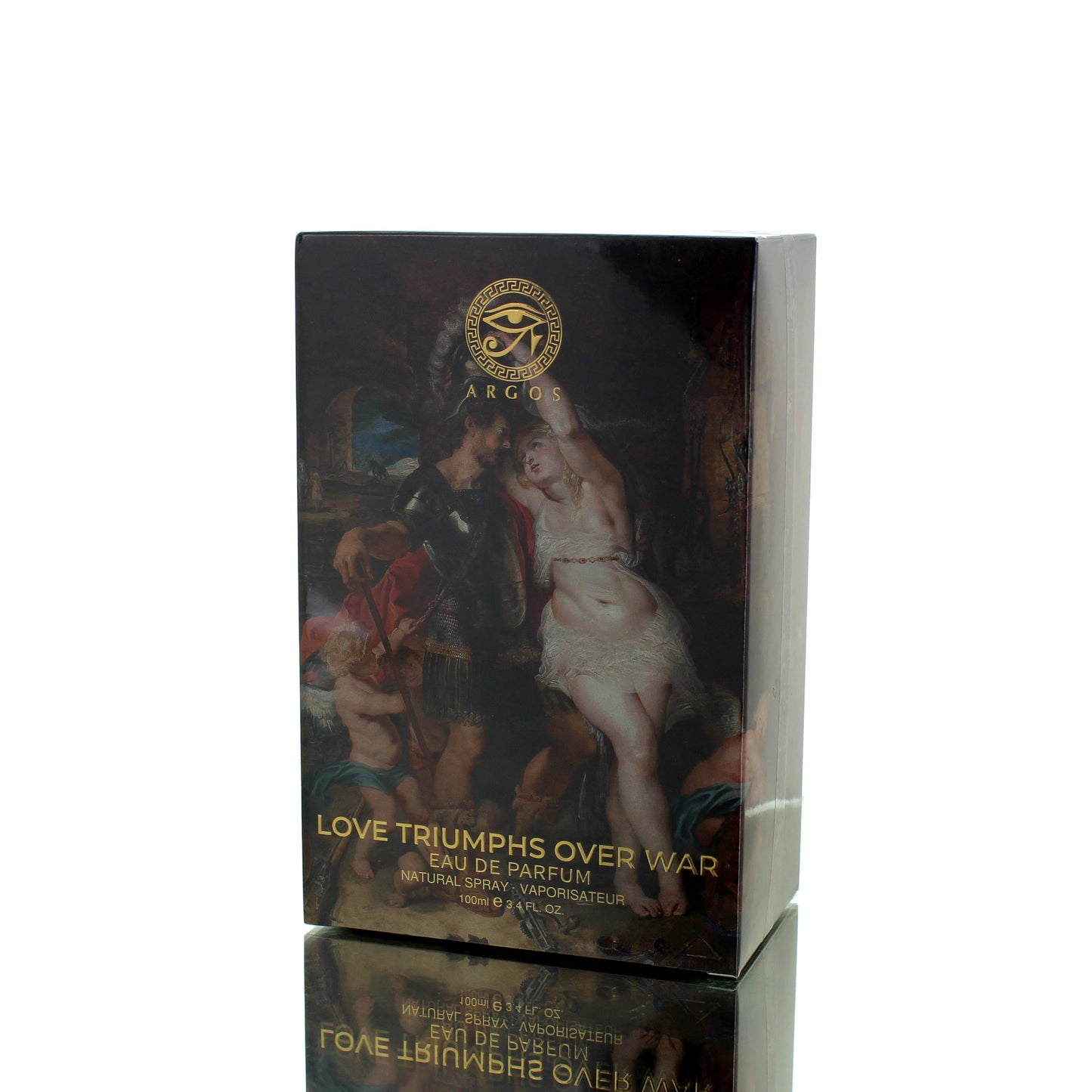 L'amour d'Argos triomphe de la guerre pour l'homme/la femme