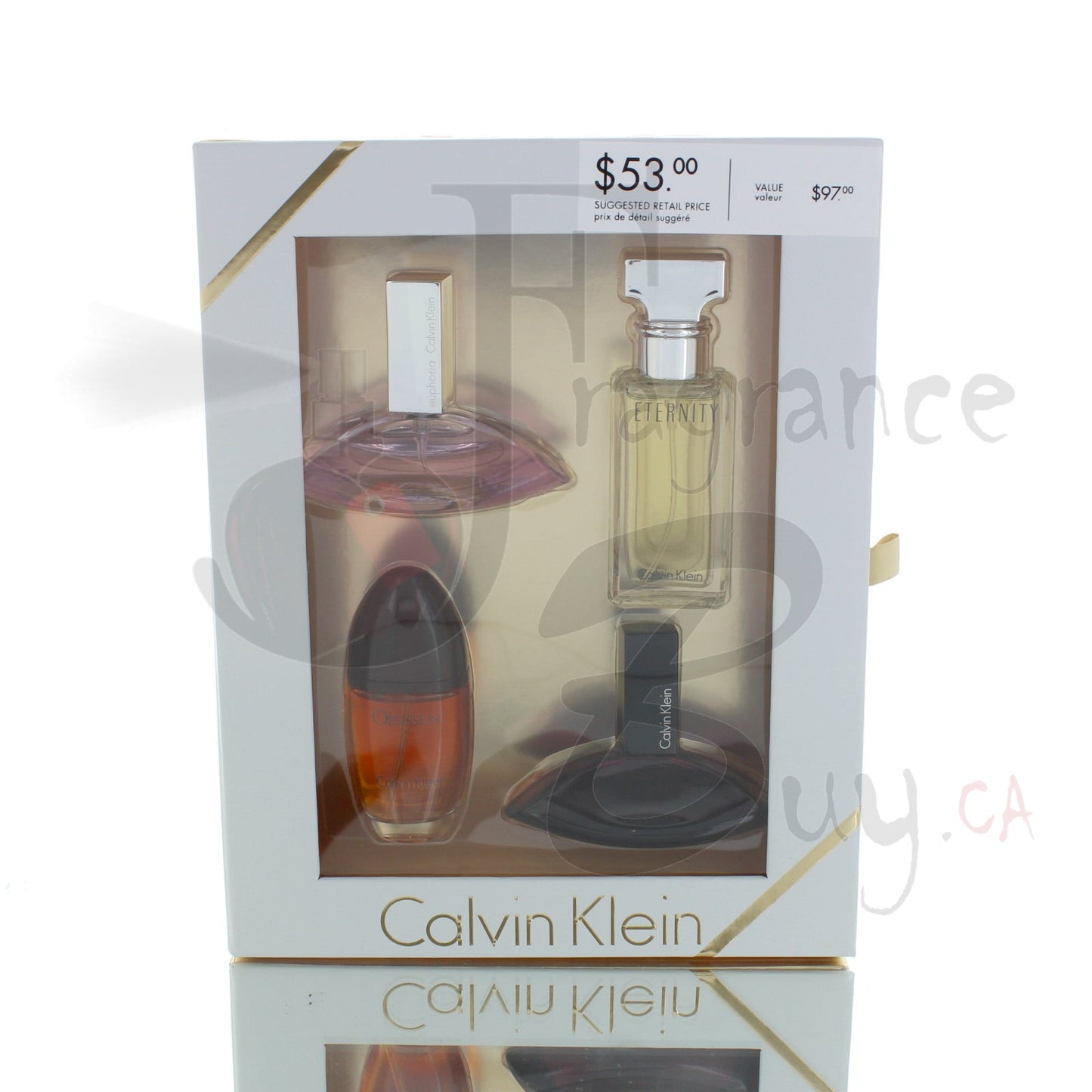 Buy Calvin Klein CK Miniature Woman Gift Set perfume and cologne online at the lowest price. Fragrancebuy is your source for authentic niche fragrances at wholesale prices in Canada. Buy real perfume online at the best price. Shop deals and buy legit fragrance at wholesale price in Canada
