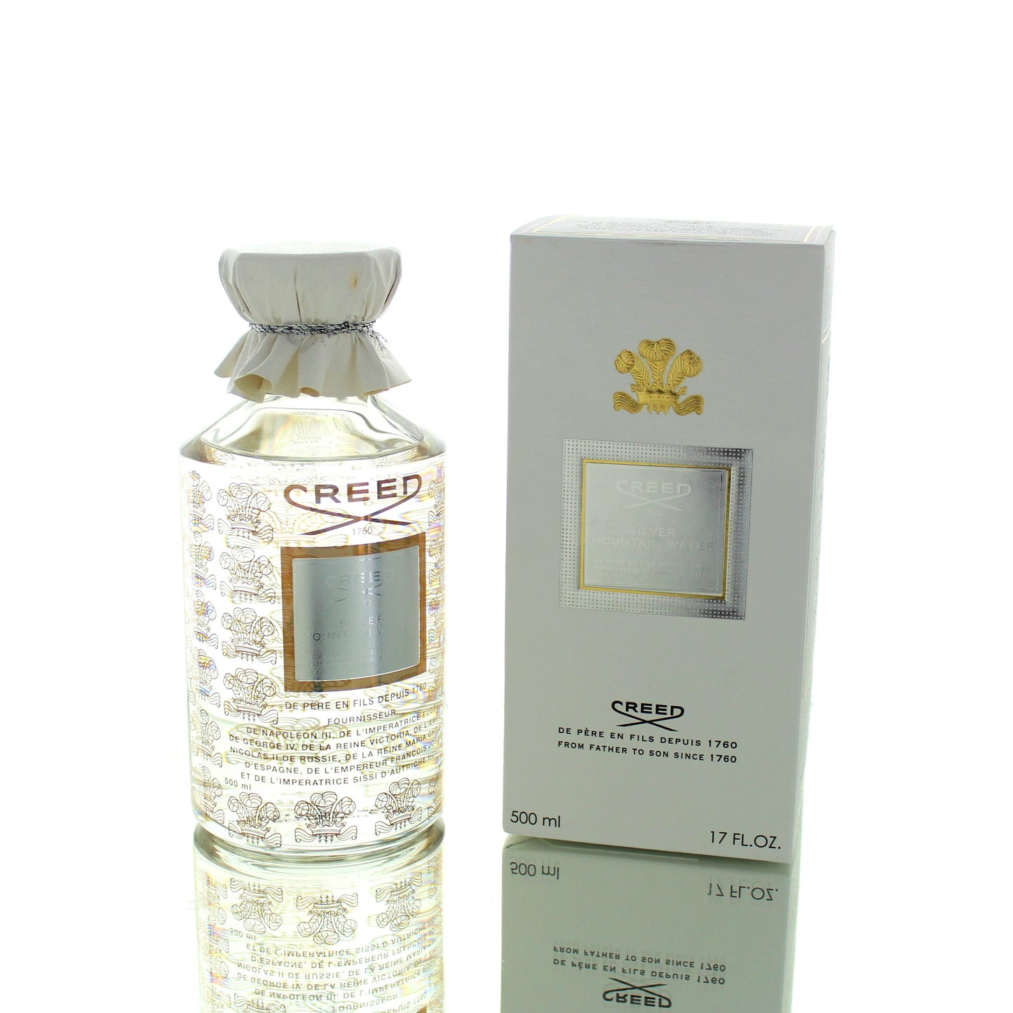 Creed Silver Mountain Water For Man Eau De Parfum Perfume Boxed