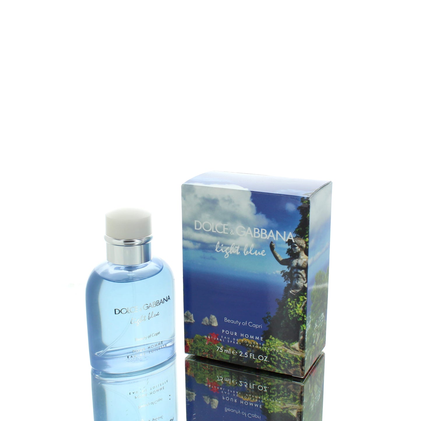 Dolce & Gabbana Light Blue Beauty of Capri For Man Eau De Toilette Perfume Boxed