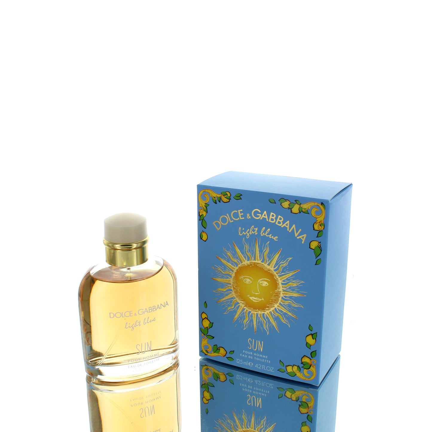 Dolce & Gabbana Light Blue Sun Edition For Man Eau De Toilette Perfume Boxed