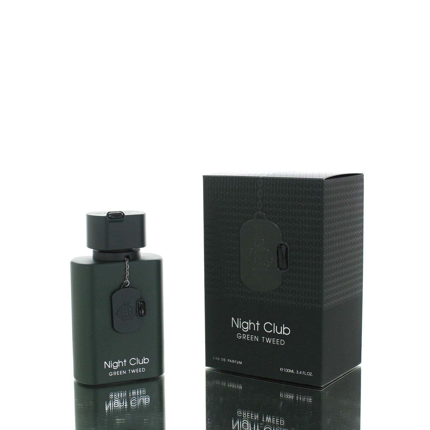 Fragrance World Night Club Green Tweed For Man Eau De Parfum Perfume Boxed