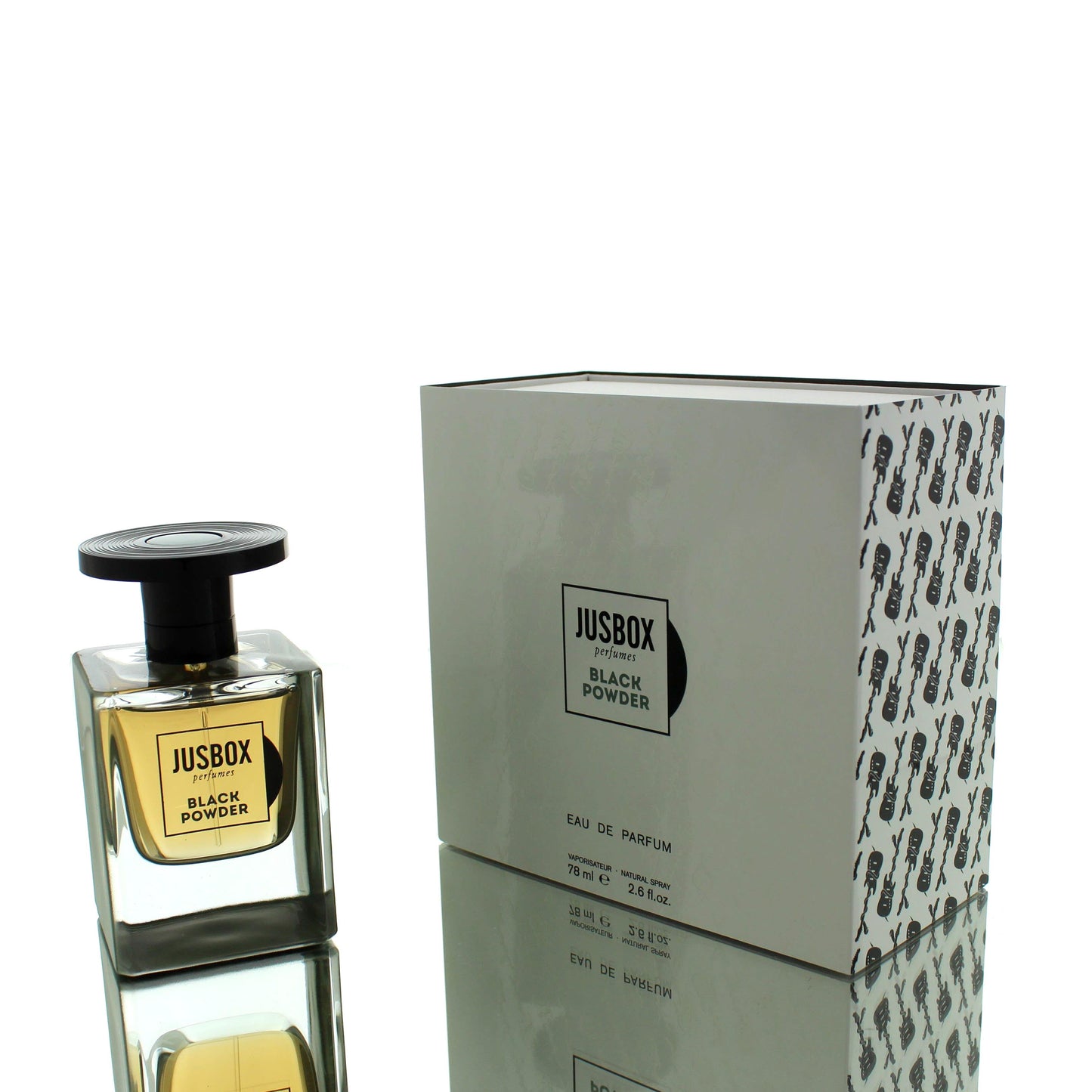 Poudre noire Jusbox pour homme/femme