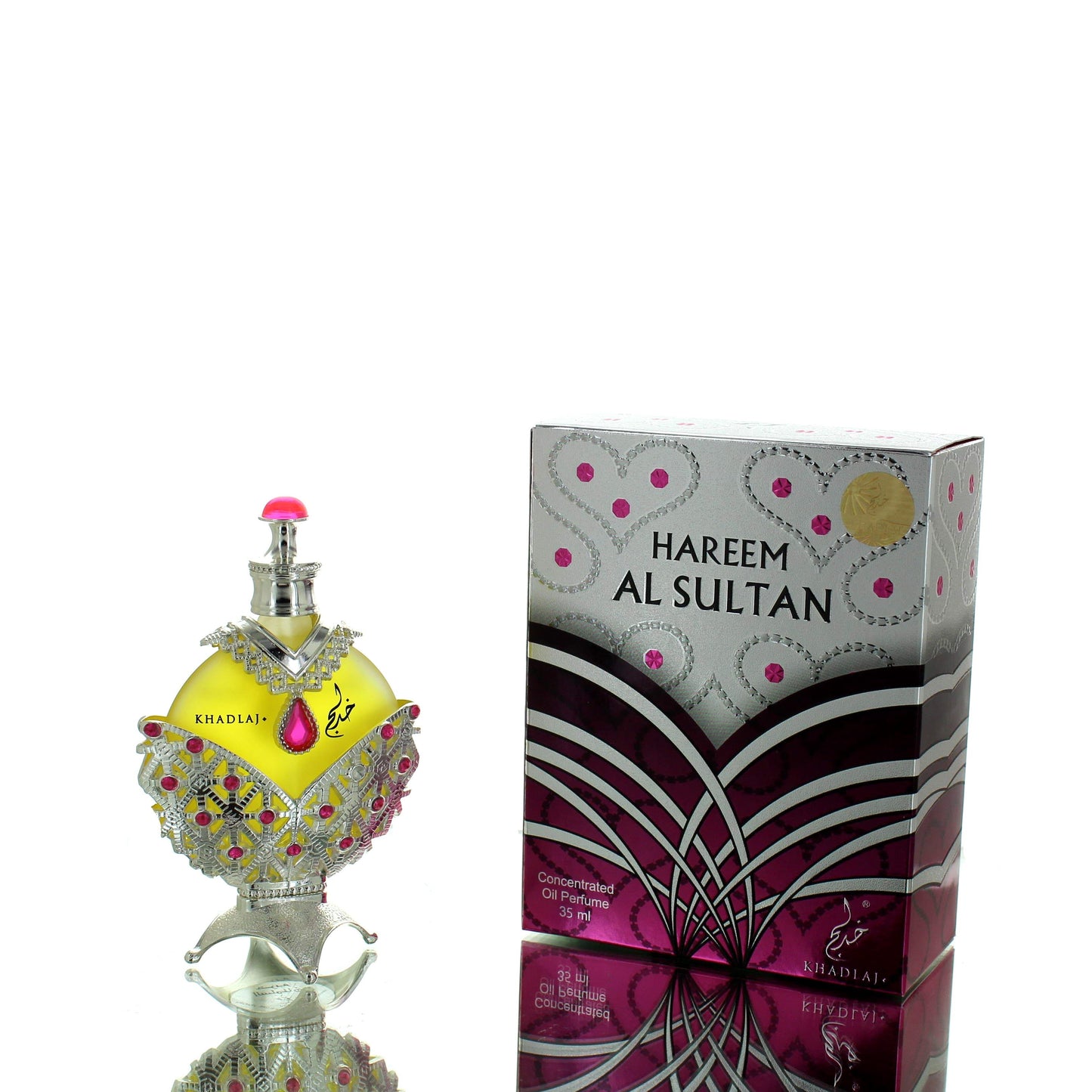 Khadlaj Hareem Al Sultan Silver Concentrated Perfume Oil For Man/Woman