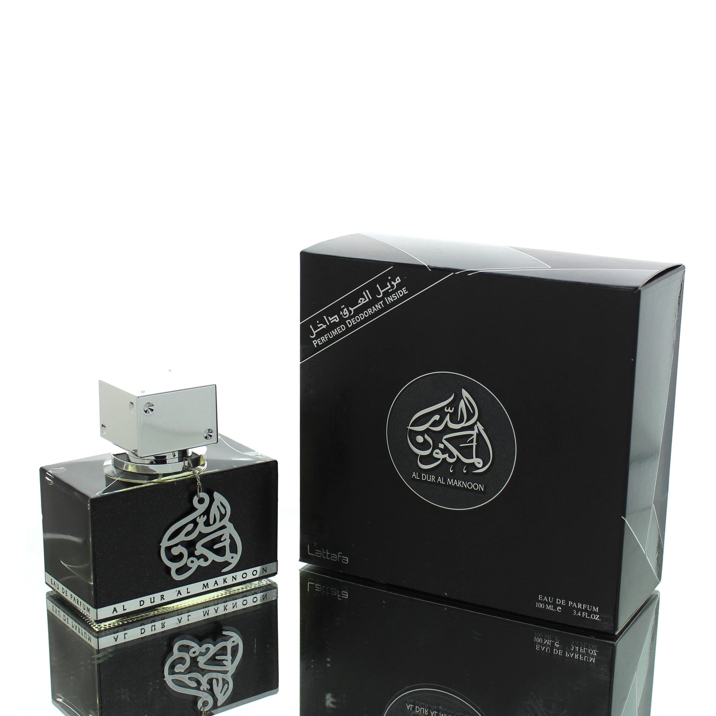 Lattafa Al Dur Al Maknoon Silver (Smoky Aventus Twist) For Man/Woman
