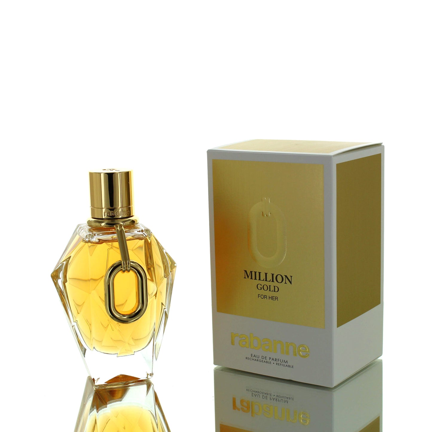 Paco Rabanne Million Gold For Her For Woman Eau De Parfum Perfume Boxed