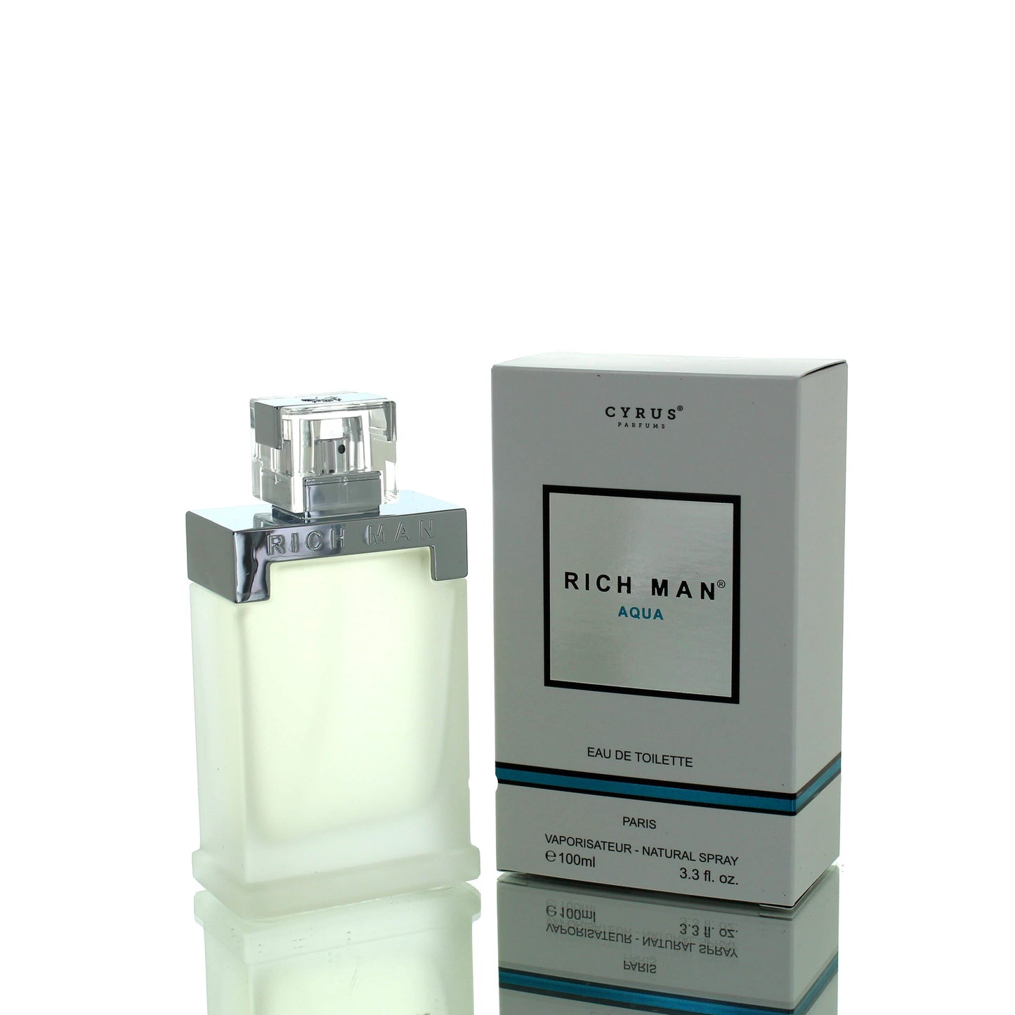 Paris Bleu Parfums Cyrus Rich Man Aqua para hombre