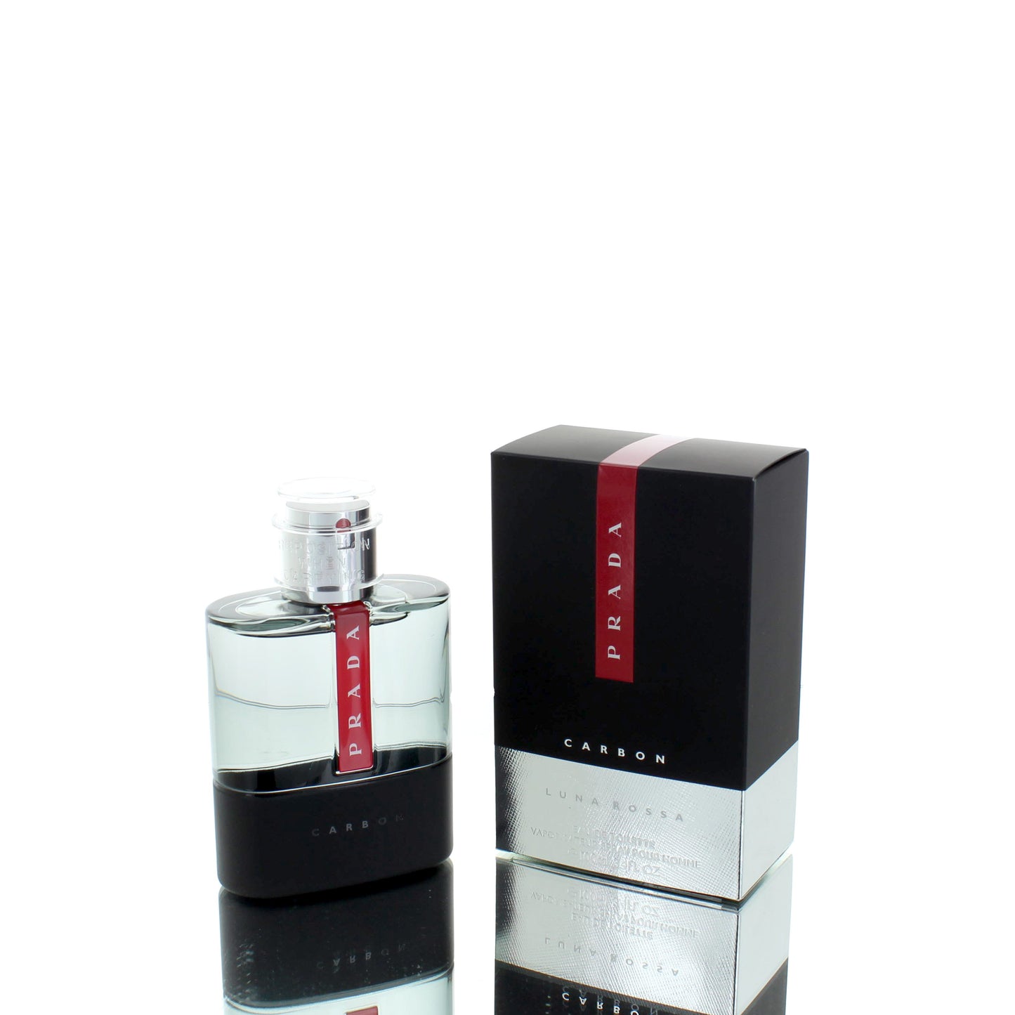 Prada Luna Rossa Carbon Eau De Toilette Fragrance Boxed