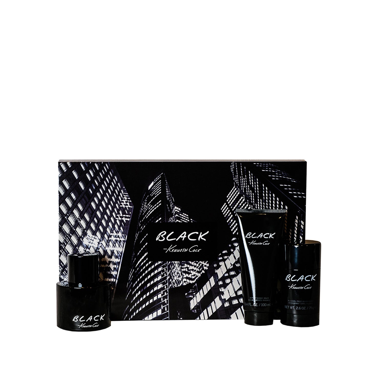 Kenneth Cole Negro Para Hombre