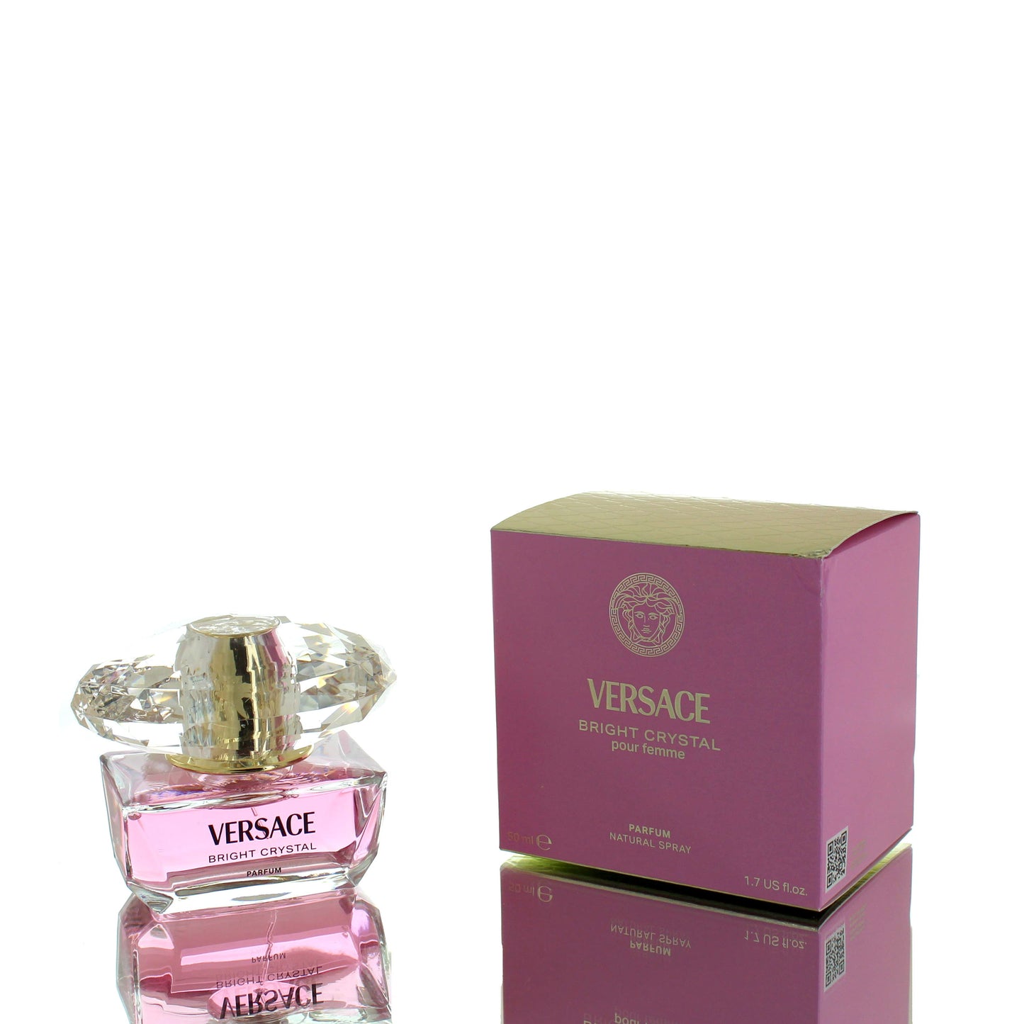 Versace Bright Crystal Parfum Edition For Woman Parfum Perfume Boxed