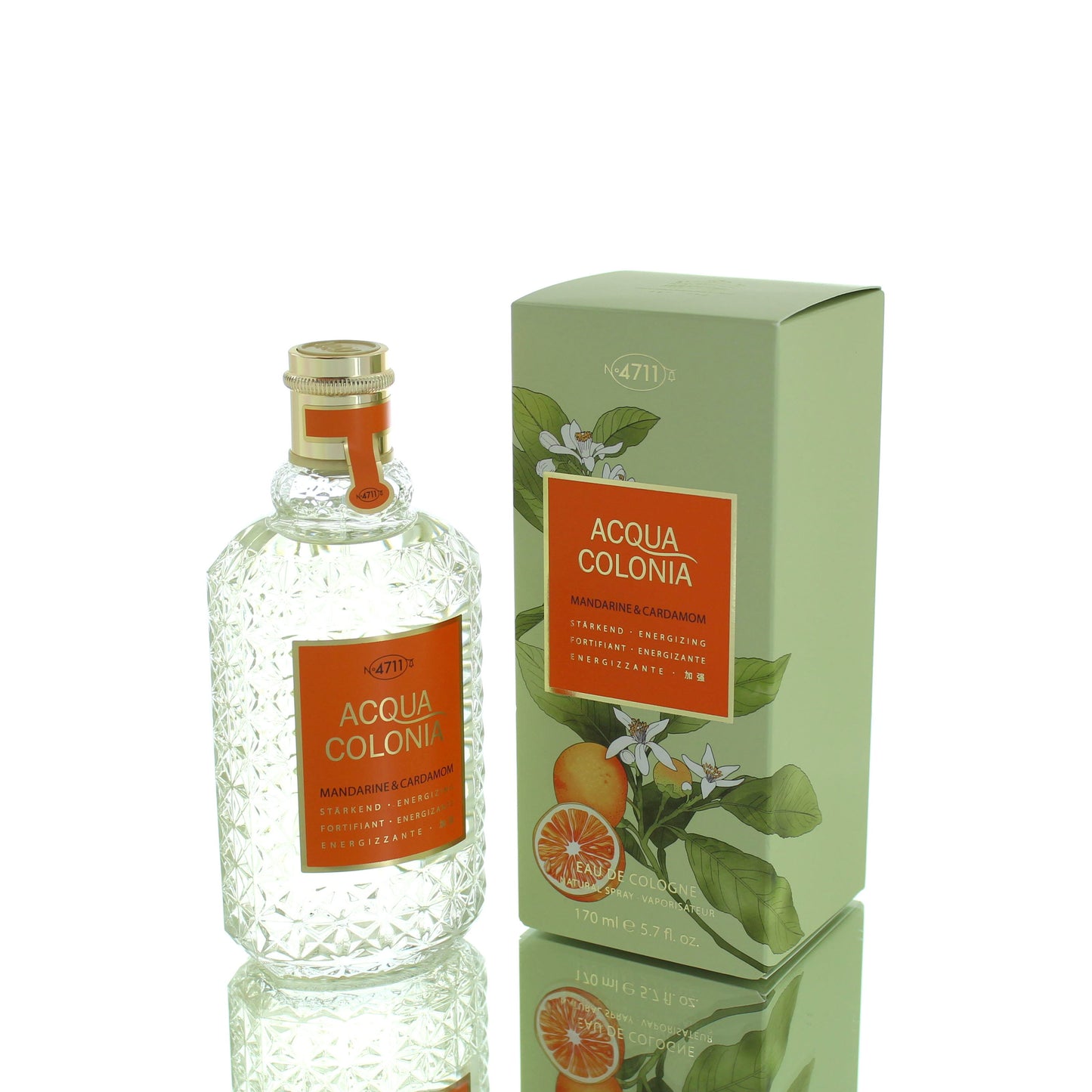 4711 Aqua Colonia Mandarin and Cardamom For Man/Woman Eau De Cologne Perfume Boxed