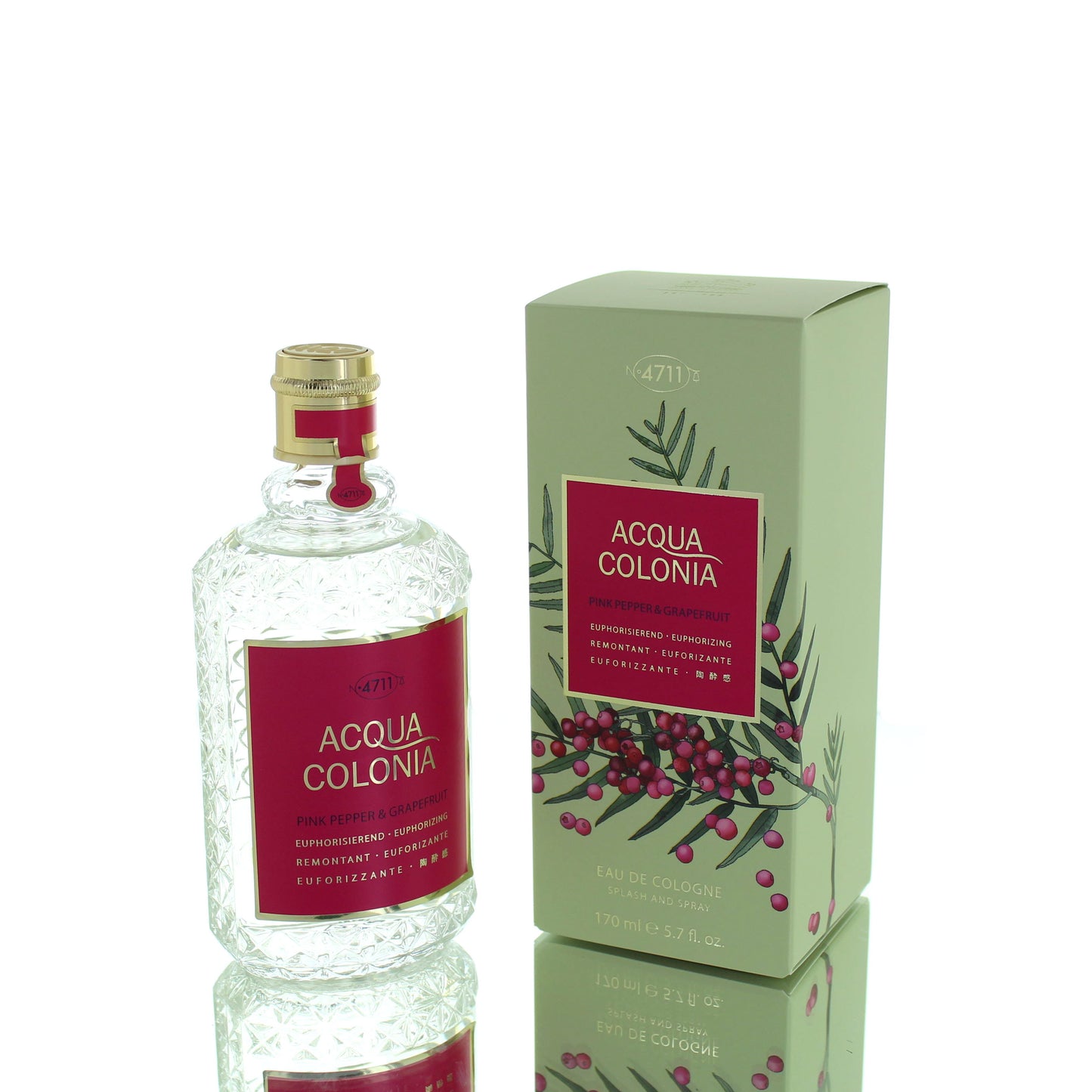 Maurer & Wirtz 4711 Aqua Colonia Pink Pepper And Grapefruit