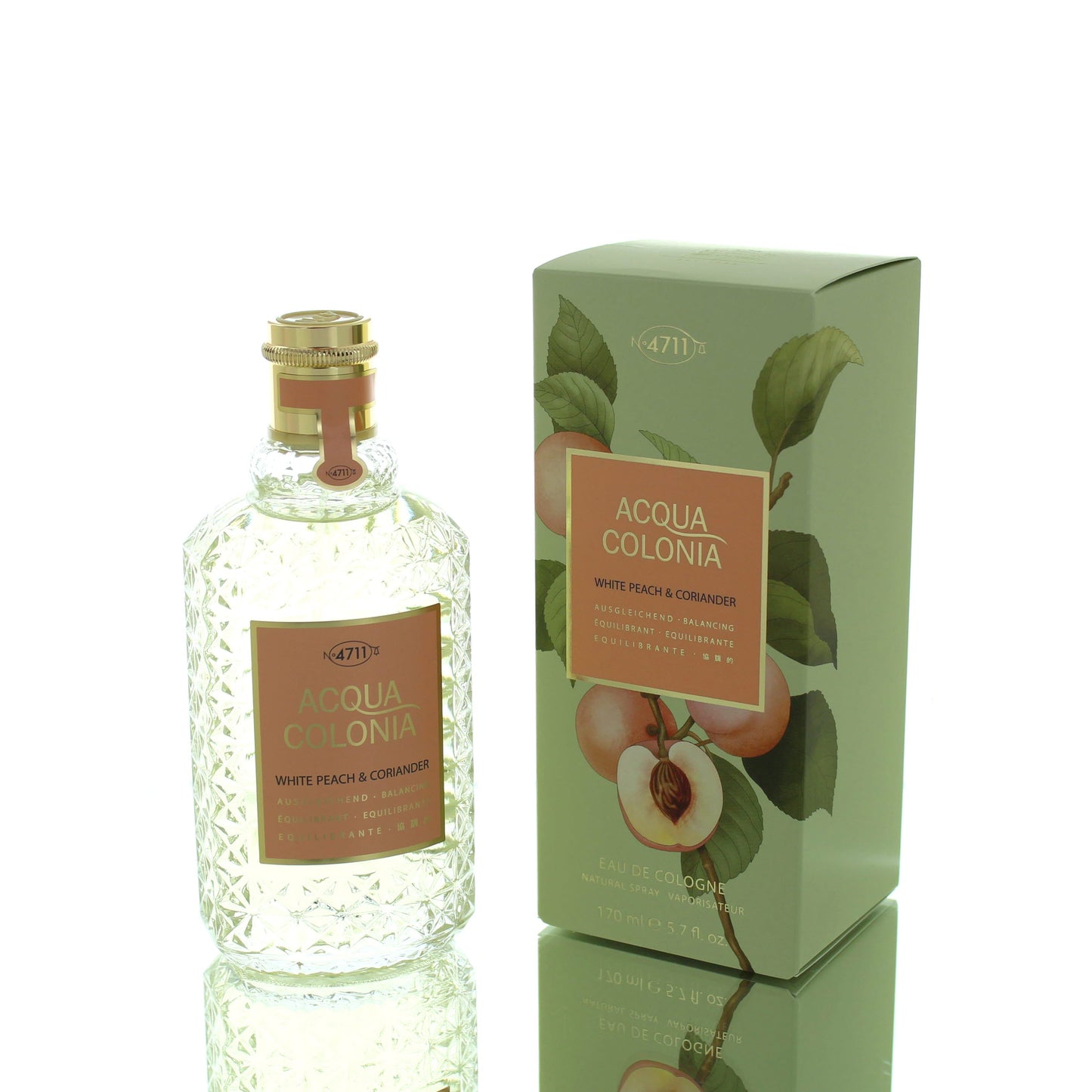 4711 Aqua Colonia White Peach And Coriander For Man/Woman