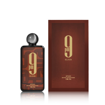 Afnan 9PM Elixir Eau De Parfum Fragrance Boxed