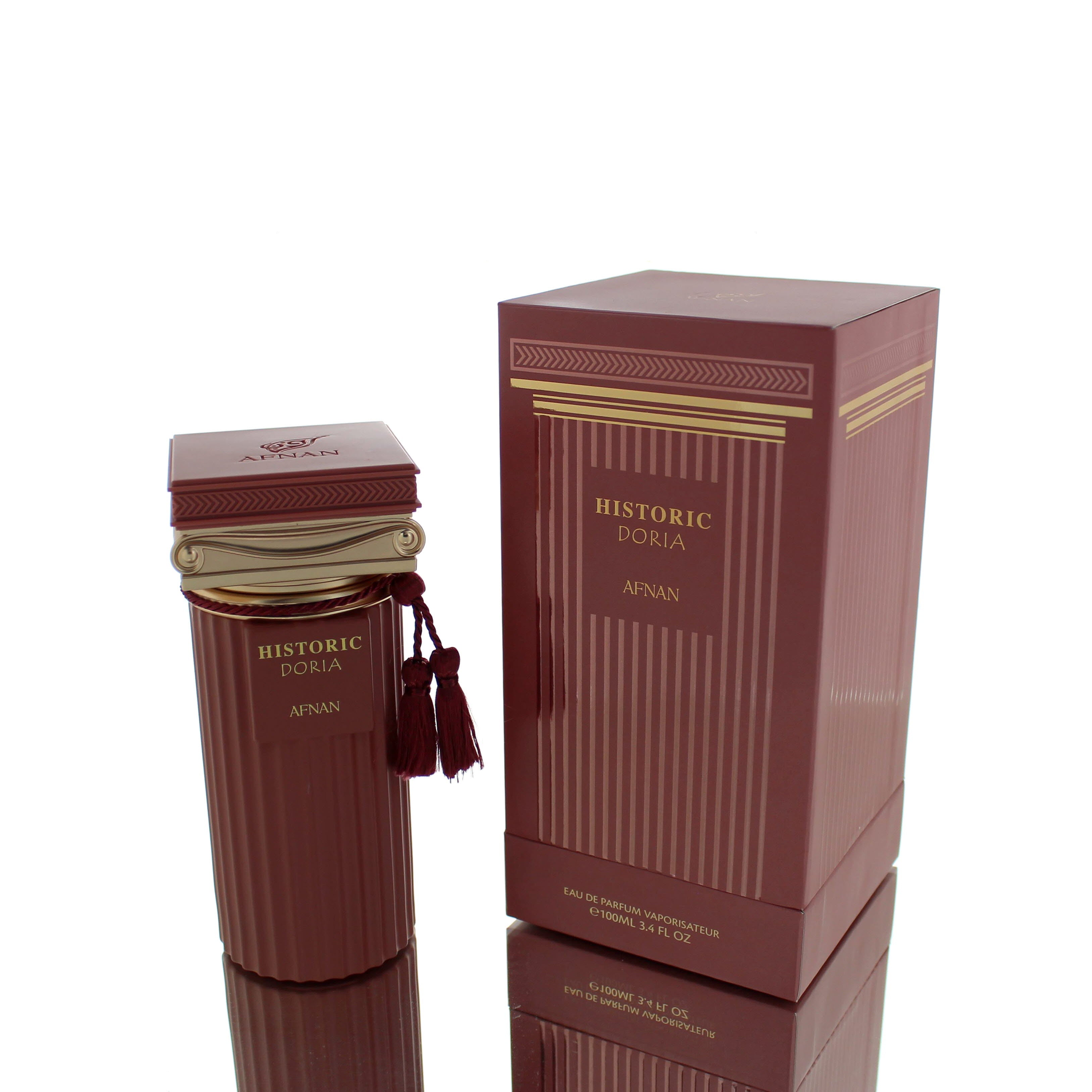 Afnan Historic Doria オードパルファム 100ml✨ Historic Doria Unisex Fragrance Orange Blossom Tuberose Woody