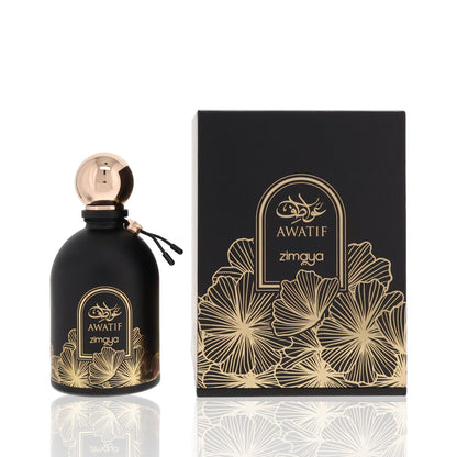 Afnan Zimaya Awatif Black Eau De Parfum Fragrance Boxed