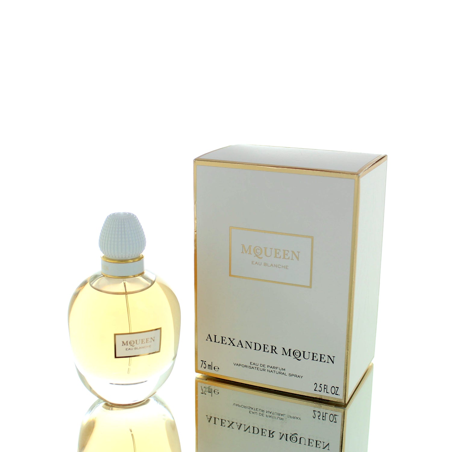 Alexander McQueen Eau Blanche For Woman Eau De Parfum Perfume Boxed