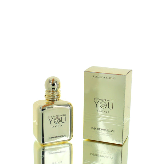 Emporio Armani Stronger With You In Leather Exclusive Edition For Man