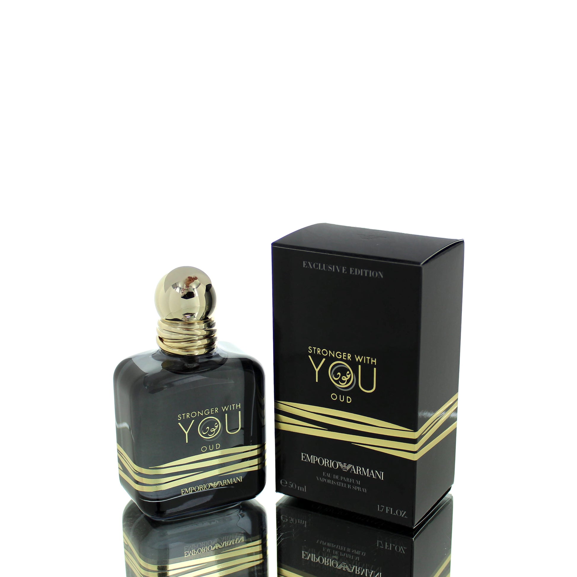 Giorgio Armani Stronger with You Oud For Man Eau De Parfum Perfume Boxed