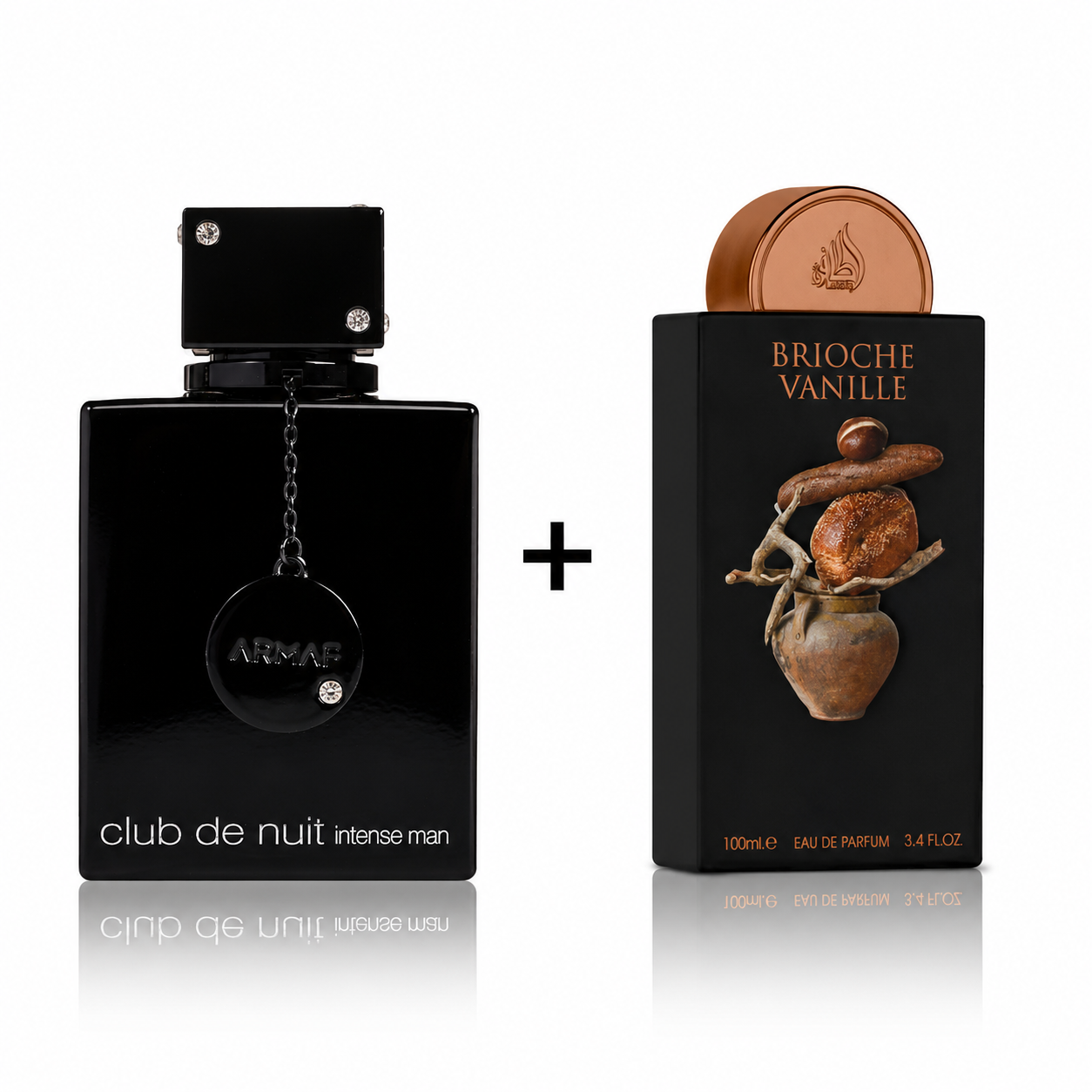 Duo Drop - Armaf Club De Nuit Intense (Aventus Twist) + Lattafa Pride Brioche Vanille (2024 Fall New Release) (Final Sale)