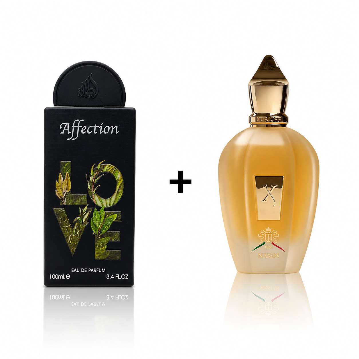 Duo Drop - Xerjoff 1861 Naxos + Lattafa Affection (Yum Pistachio Twist) (Final Sale)