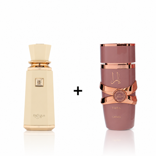 Duo Drop: Lattafa Yara Elixir + Fragrance World Meringue (Final Sale)