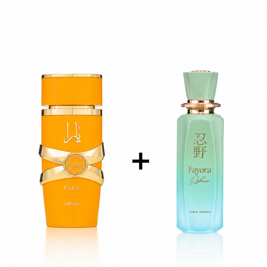Duo Drop: Lattafa Yara Tous + Paris Corner Fayora Oshino (Final Sale)