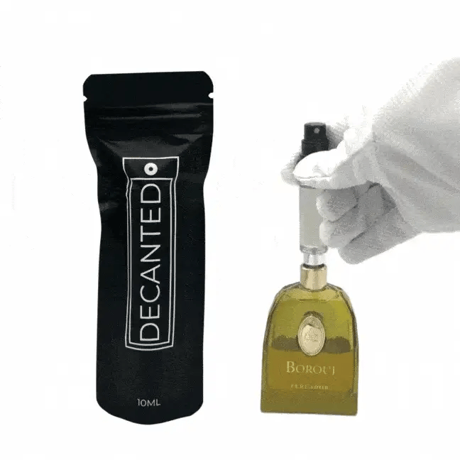 Décanté - Carafe à parfum facile à remplir pour homme/femme