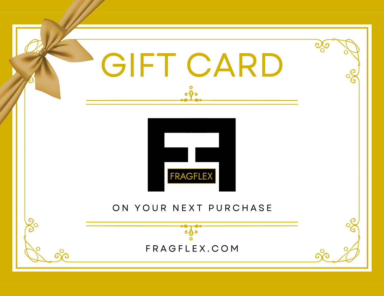 Tarjetas de regalo FragFlex