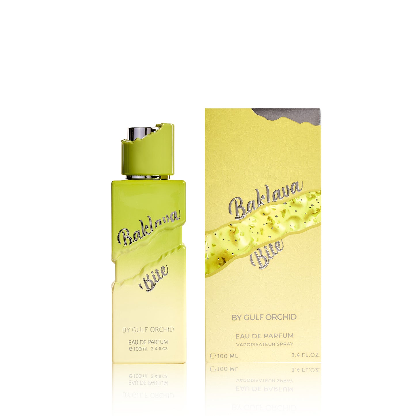 Bocado de baklava de orquídea del Golfo para hombre/mujer