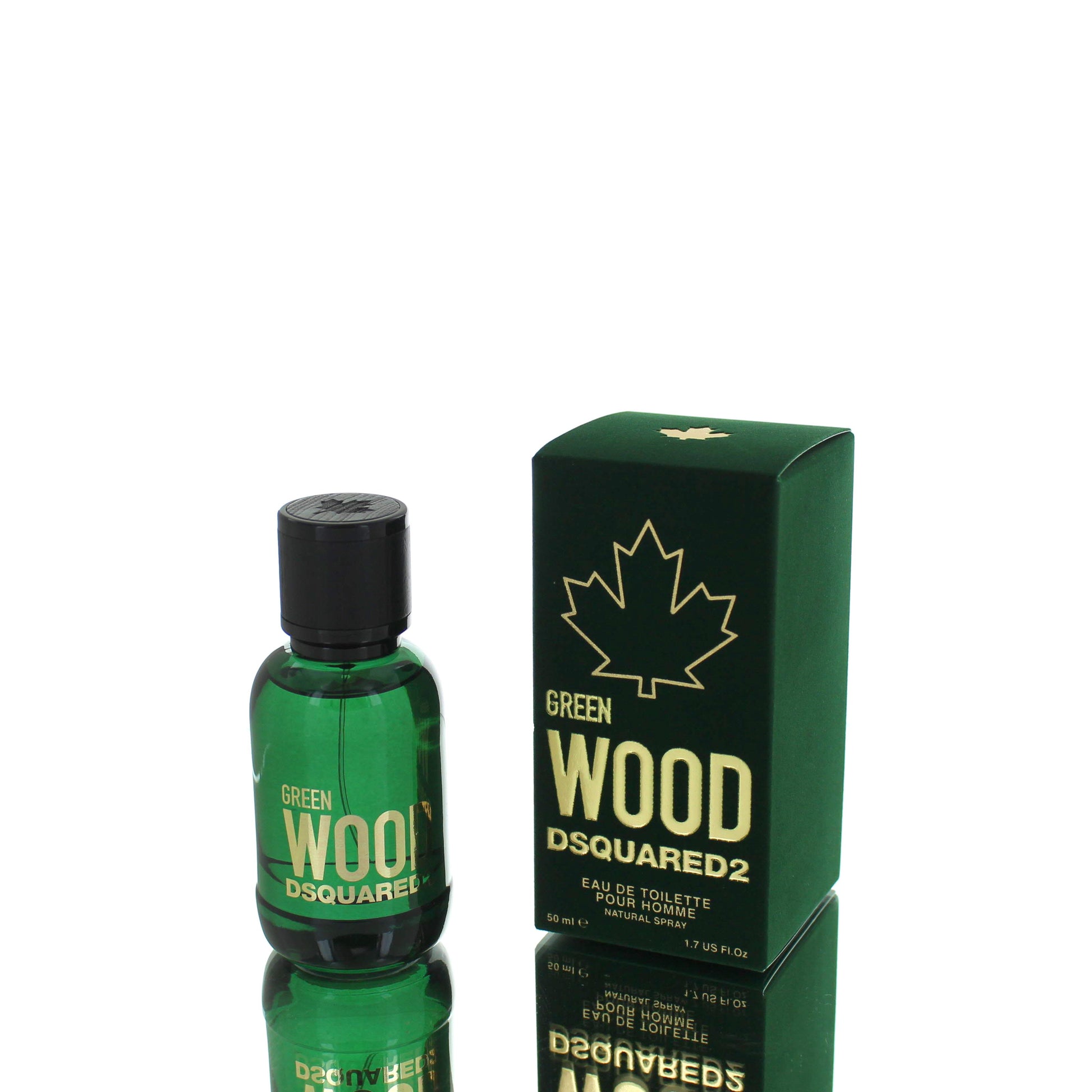 Dsquared2 Green Wood For Man Eau De Toilette Perfume Boxed