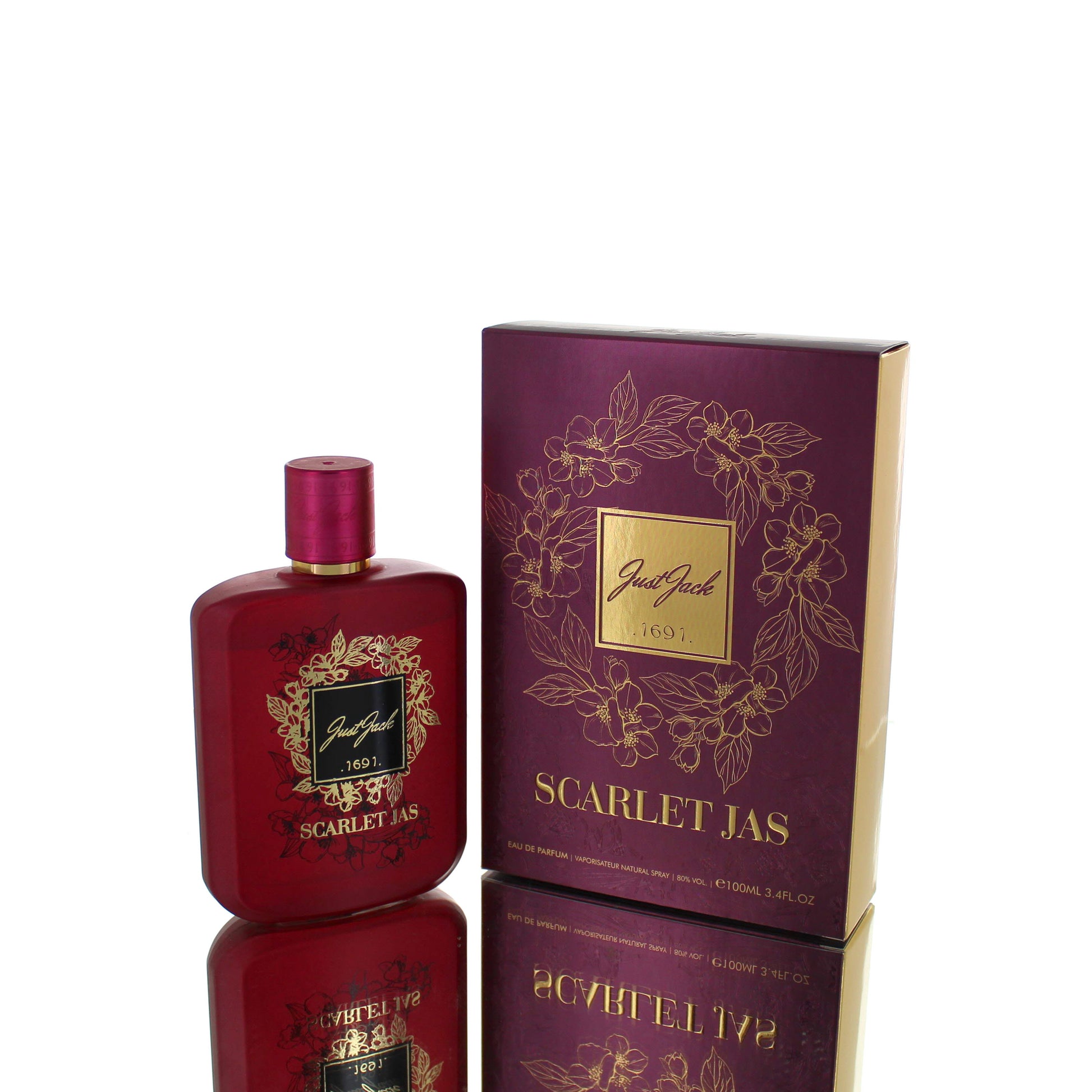 Sterling Just Jack Scarlet Jas (Jasmine Rouge Twist) For Man/Woman Eau De Parfum Perfume Boxed