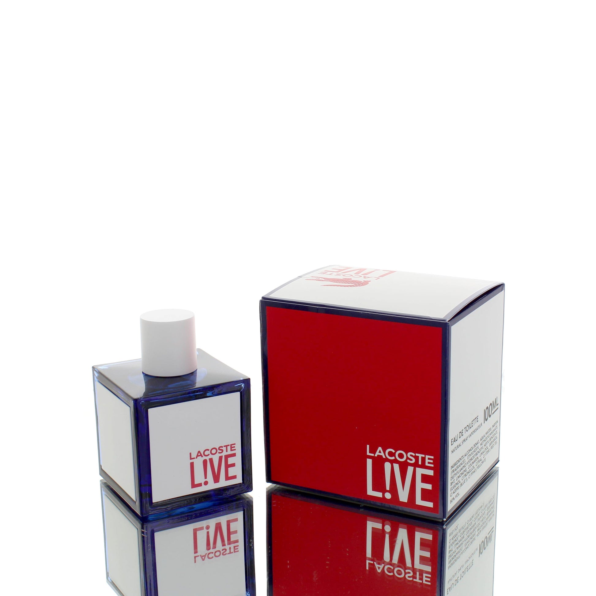 Lacoste Live Pour Homme For Man Eau De Toilette Perfume Boxed