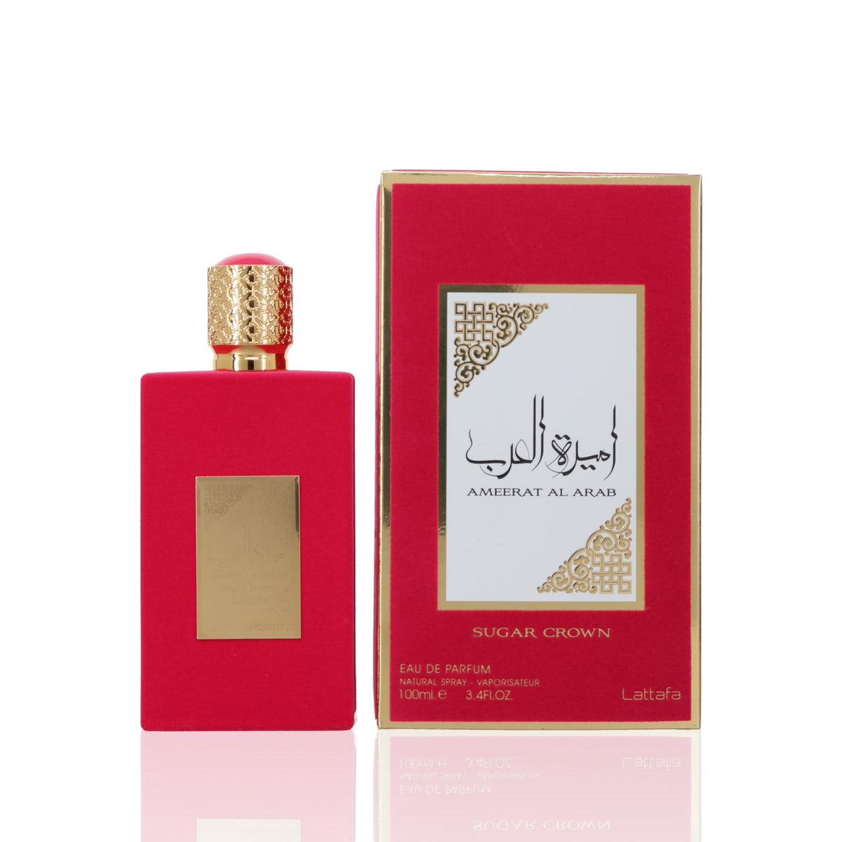 Lattafa Asdaaf Ameerat Al Arab Sugar Crown Eau De Parfum Fragrance Boxed