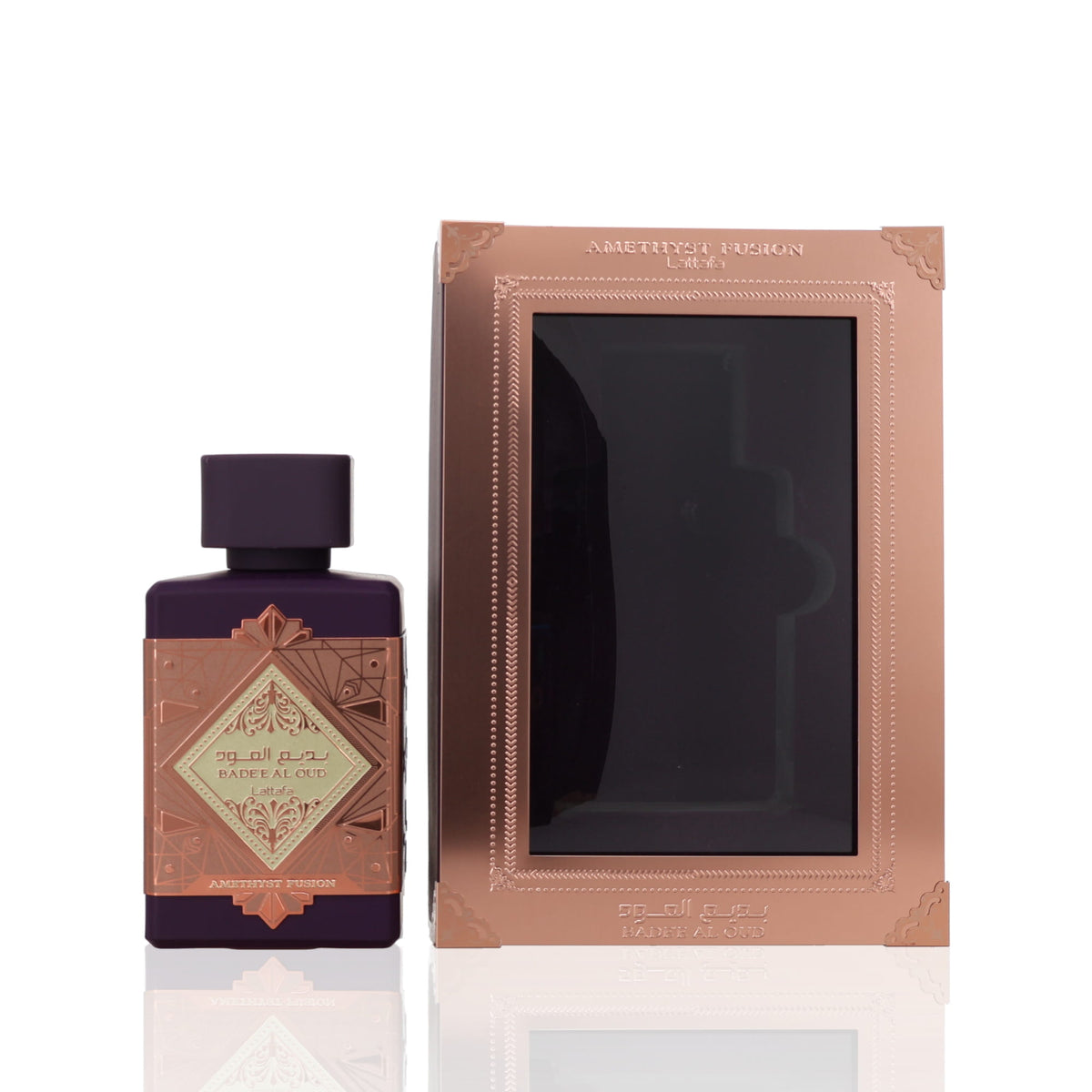 Lattafa Bade'E Al Oud Amethyst Fusion Eau De Parfum Fragrance Boxed