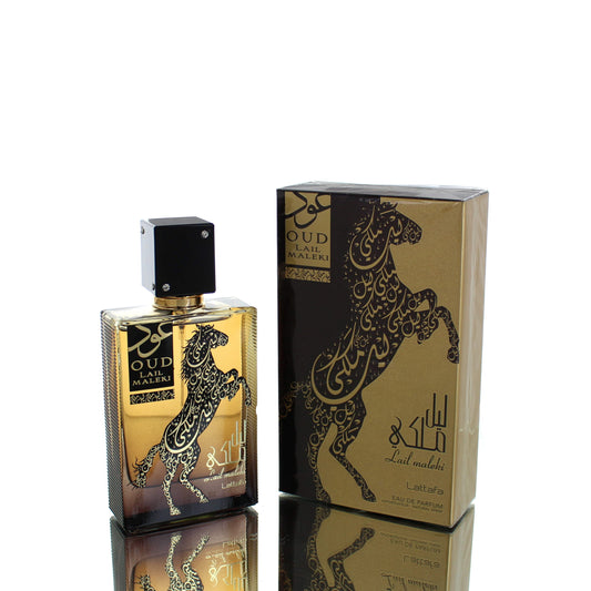 Lattafa Oud Lail Maleki For Man/Woman Eau De Parfum Perfume Boxed