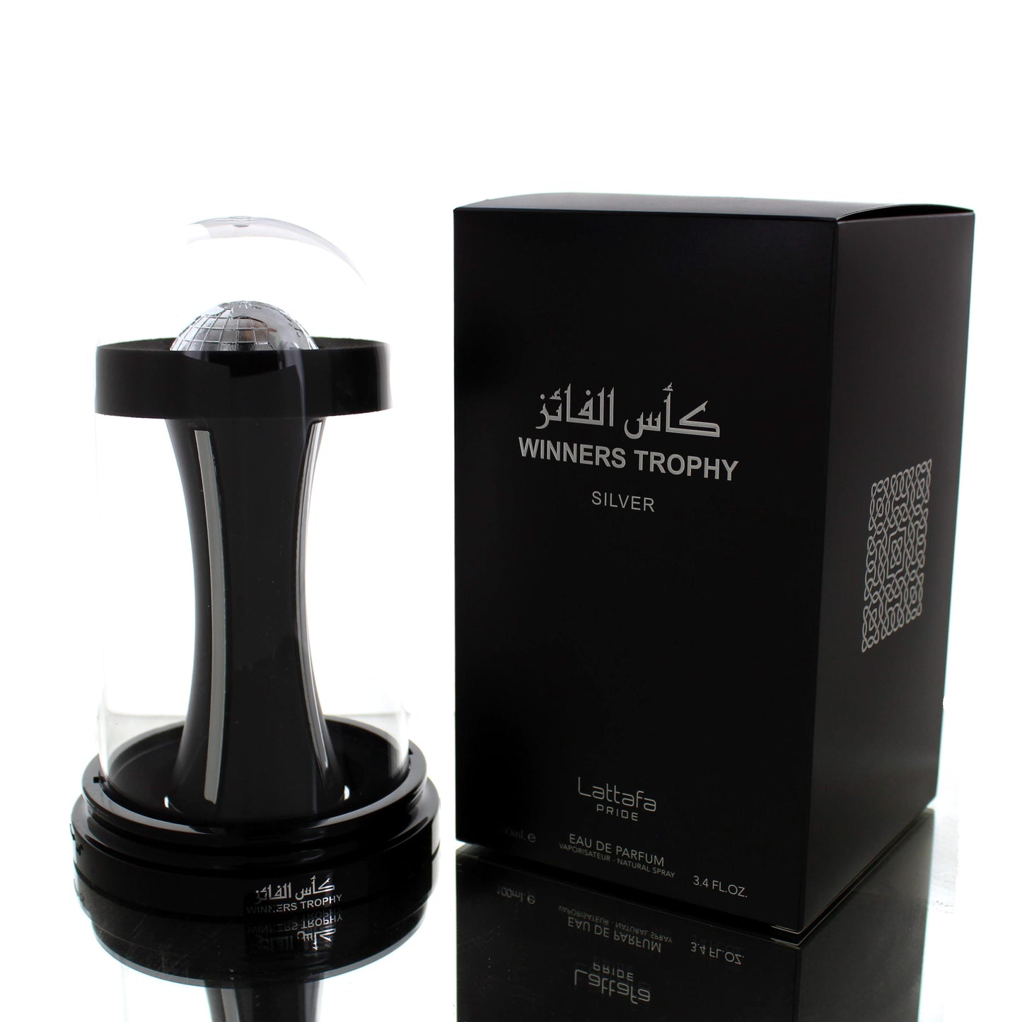 Lattafa Winners Trophy Silver For Man/Woman Eau De Parfum Perfume Boxed